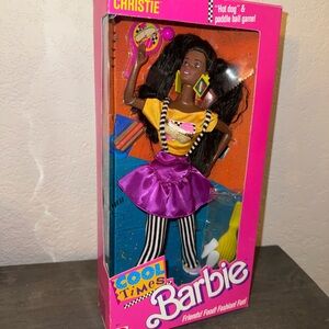 1988 Cool Times Christie Barbie #3217 - NRFB Vintage - Steffi Face - 80s Retro